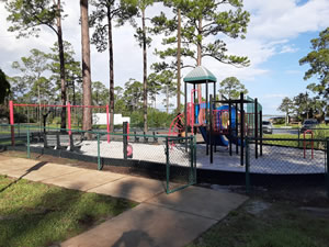 playground at charles cessna fishing pier